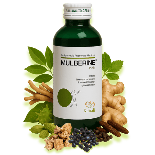 Ayurvedic Multivitamin Syrup - Best Health Tonic for General Weakness, Fatigue, Immunity & Overall Well - Being - Mulberine Tonic - Kairali Ayurvedic Products Private Limited