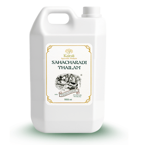 Ayurvedic Oil for Joint Pain, Muscle Stiffness, Rheumatic & Neurological Disorders - Sahacharadi Thailam (Valiya Sahacharadi Thailam) - Kairali Ayurvedic Products Private Limited