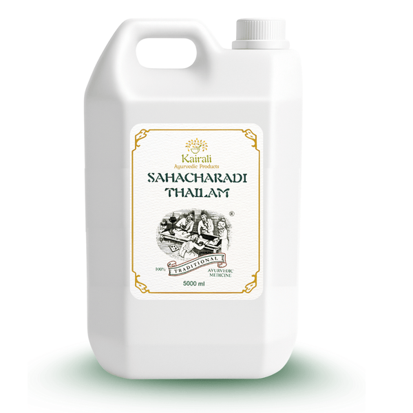 Ayurvedic Oil for Joint Pain, Muscle Stiffness, Rheumatic & Neurological Disorders - Sahacharadi Thailam (Valiya Sahacharadi Thailam) - Kairali Ayurvedic Products Private Limited