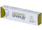 SpaRub balm — carton side view