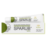SpaRub balm — tube and carton