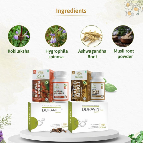 Ayurvedic Treatment for Premature Ejaculation & Erectile Dysfunction - Enhance Stamina & Performance Naturally - Kairali Ayurvedic Products Private Limited