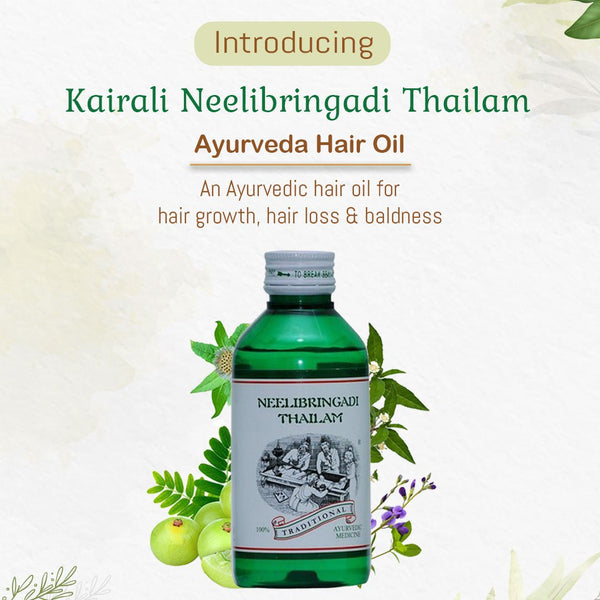Best Ayurvedic Hair Oil for Hair Growth, Hair Fall Control, Premature Greying, Dry & Damaged Hair - Kairali Ayurvedic Products Private Limited