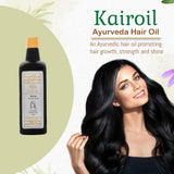 Kairoil — lifestyle graphic with a model