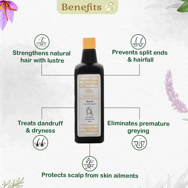 Best Ayurvedic Hair Treatment Oil – Controls Hair Fall & Eliminates Dandruff Naturally - Kairali Ayurvedic Products Private Limited