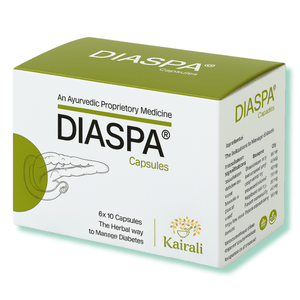 Best Ayurvedic Medicine for Diabetes Management and High Blood Sugar Treatment - Diaspa Capsules - Kairali Ayurvedic Products Private Limited