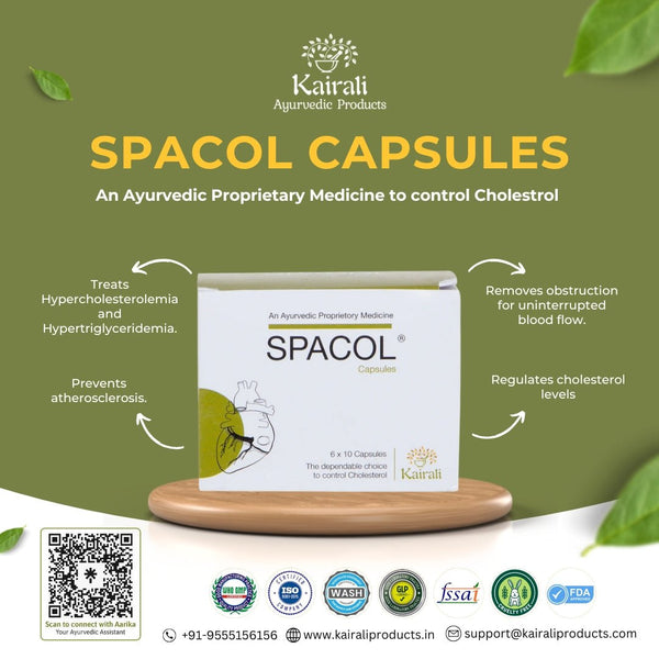 Best Ayurvedic Medicine for High Cholesterol - Natural Solution to Maintain Healthy Cholesterol - Kairali Ayurvedic Products Private Limited