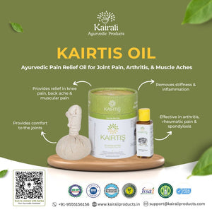Best Ayurvedic Pain Relief Oil - Relieves Joint, Knee, Arthritis & Muscular Aches Naturally - Kairali Ayurvedic Products Private Limited