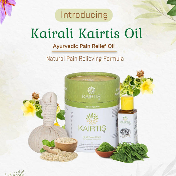 Best Ayurvedic Pain Relief Oil - Relieves Joint, Knee, Arthritis & Muscular Aches Naturally - Kairali Ayurvedic Products Private Limited