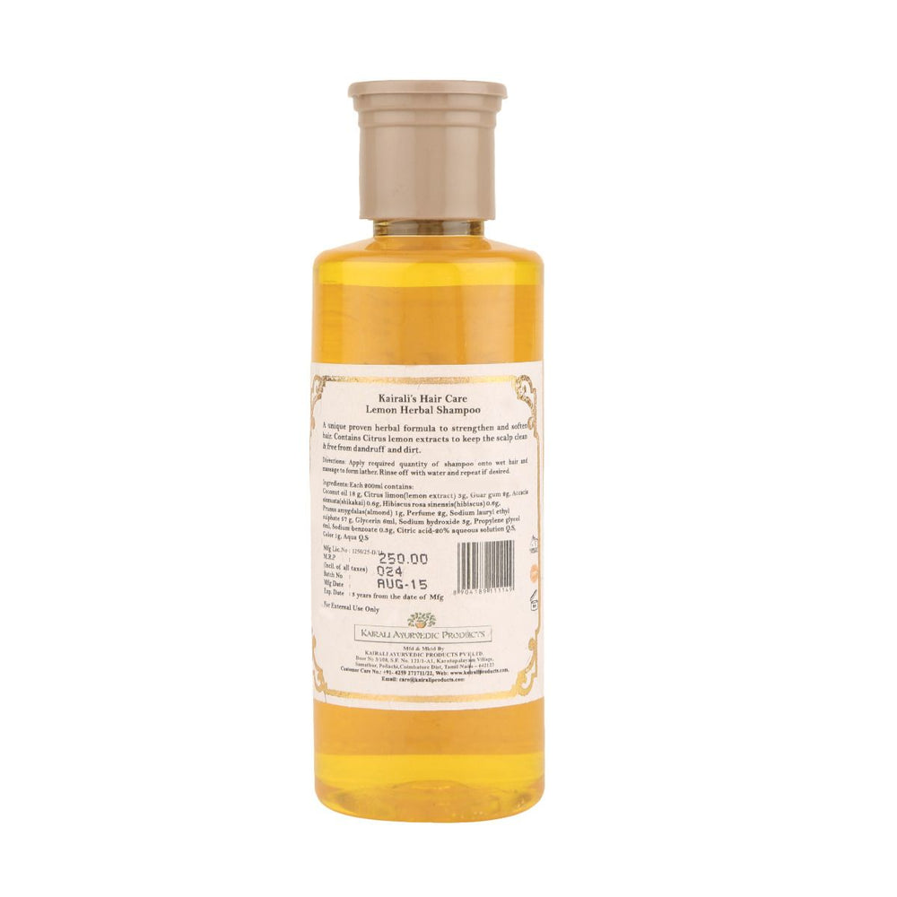Best Herbal Anti - Dandruff Shampoo - Herbal Formula for a Clean, Healthy Scalp & Strong Hair - Kairali Ayurvedic Products Private Limited
