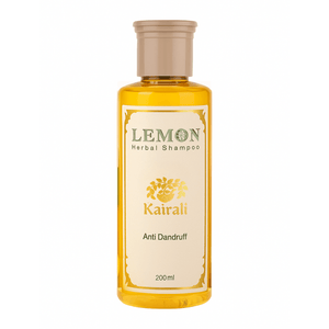 Best Herbal Anti - Dandruff Shampoo - Herbal Formula for a Clean, Healthy Scalp & Strong Hair - Lemon Herbal Shampoo - Kairali Ayurvedic Products Private Limited