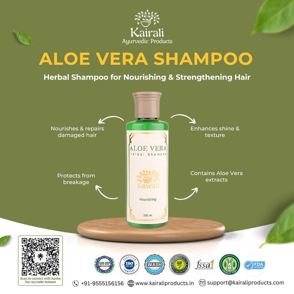 Best Herbal Shampoo for Repairing Dry & Damaged Hair Naturally - Kairali Ayurvedic Products Private Limited