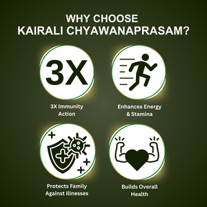Chyawanprash - Powerful Herbal Immunity Booster for Overall Health & Vitality - Chyawanaprasam - Kairali Ayurvedic Products Private Limited