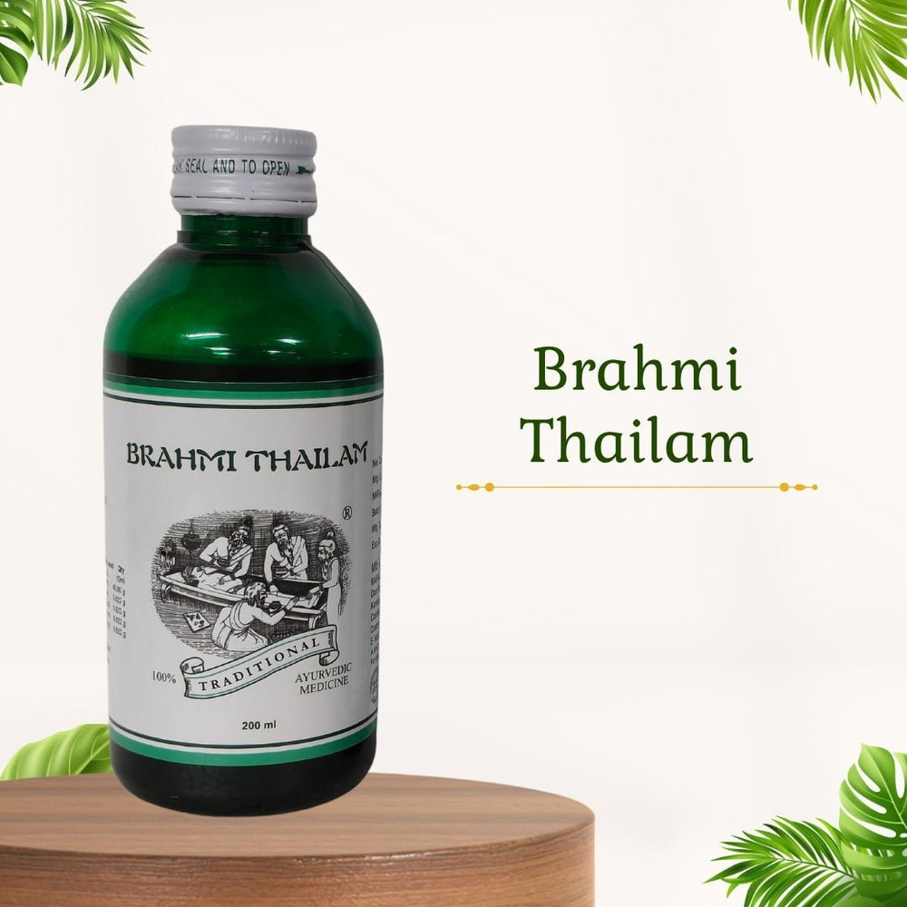 Head Massage Oil for Hair Growth, Hair Fall Control, Headache & Anxiety Relief - Kairali Ayurvedic Products Private Limited