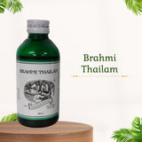 Brahmi Thailam — 200 ml bottle on a white background