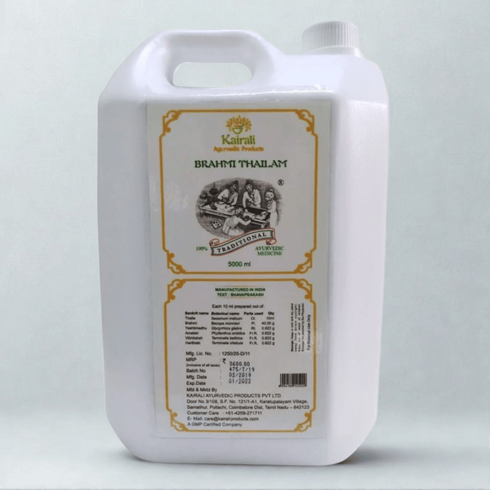 Head Massage Oil for Hair Growth, Hair Fall Control, Headache & Anxiety Relief - Kairali Ayurvedic Products Private Limited