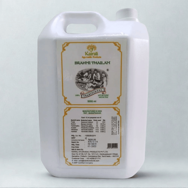 Head Massage Oil for Hair Growth, Hair Fall Control, Headache & Anxiety Relief - Kairali Ayurvedic Products Private Limited