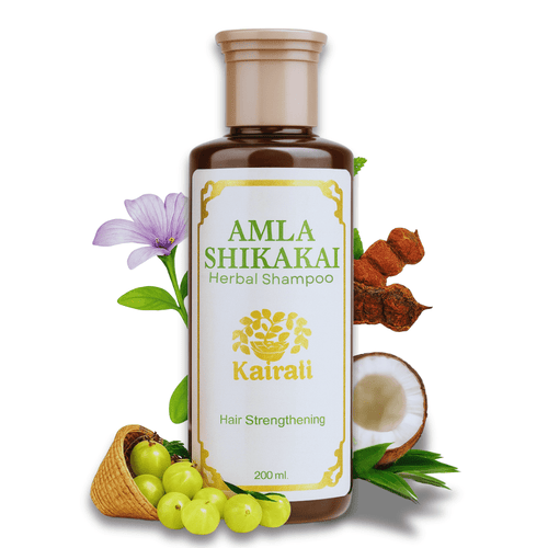 Herbal Hair Strengthening Shampoo - Restore, Nourish & Strengthen Your Hair - Amla Shikakai Shampoo - Kairali Ayurvedic Products Private Limited