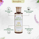 Herbal Hair Strengthening Shampoo - Restore, Nourish & Strengthen Your Hair - Amla Shikakai Shampoo - Kairali Ayurvedic Products Private Limited