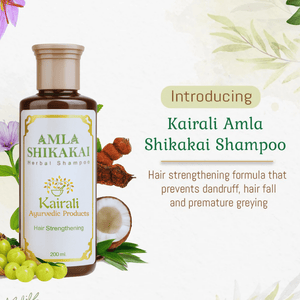 Herbal Hair Strengthening Shampoo - Restore, Nourish & Strengthen Your Hair - Amla Shikakai Shampoo - Kairali Ayurvedic Products Private Limited