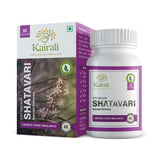 Shatavari capsules — carton and bottle on white