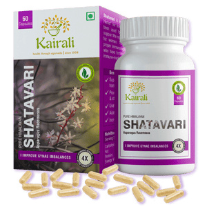 Herbal Health Supplement for Women - Supports Hormonal Balance & Reproductive Health - Shatavari Capsules - Kairali Ayurvedic Products Private Limited