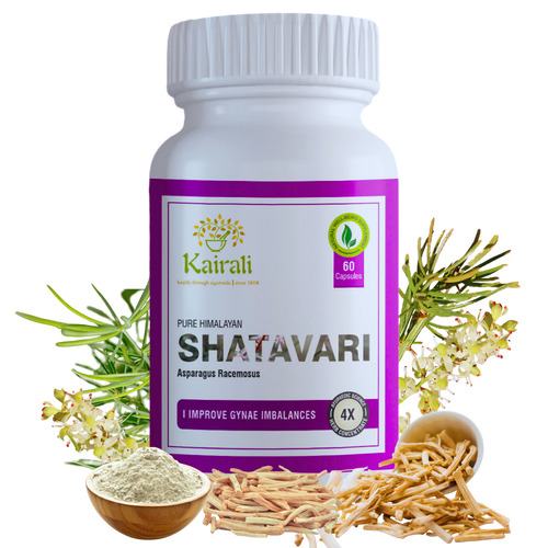 Herbal Health Supplement for Women - Supports Hormonal Balance & Reproductive Health - Shatavari Capsules - Kairali Ayurvedic Products Private Limited