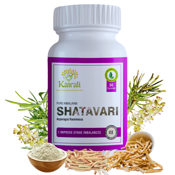 Herbal Health Supplement for Women - Supports Hormonal Balance & Reproductive Health - Shatavari Capsules - Kairali Ayurvedic Products Private Limited