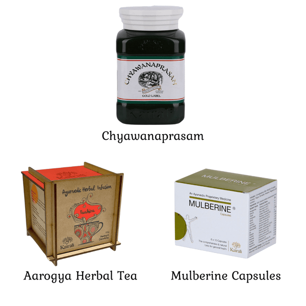 Immunity Booster Kit - Boosts Immunity, Stamina, Strength, Vigour, Vitality & Overall Health - Kairali Ayurvedic Products Private Limited