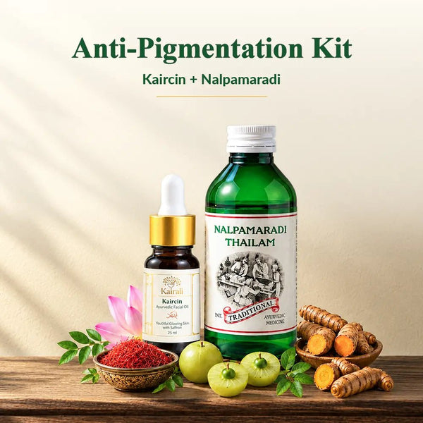 Kaircin & Nalpamaradi Skin Care Kit for Radiant Skin - Kairali Ayurvedic Products Private Limited