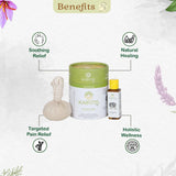 Kairtis Ayurvedic massage oil with massage potli - product image 5