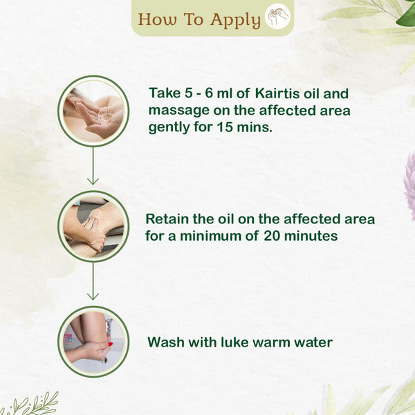 Kairtis Ayurvedic massage oil with massage potli - product image 8
