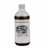Kumaryasavam — bottle, front view