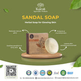 Sandal Soap — product highlights graphic