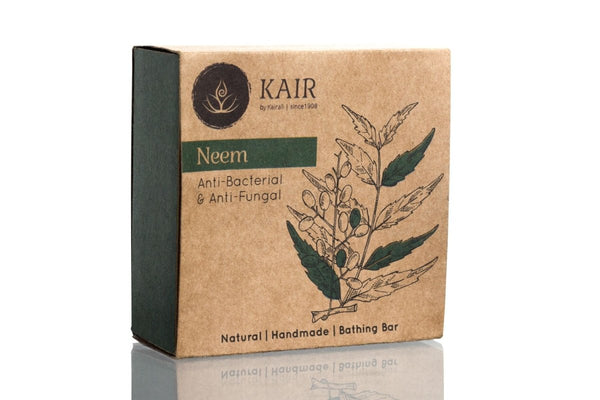 Neem Herbal Soap - Antifungal & Antibacterial Soap for Skin Protection & Skin Problems - Kairali Ayurvedic Products Private Limited