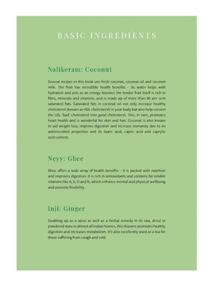 Nourishing Healing Ayurvedic Recipes Book - Written by Mrs. Gita Ramesh - Kairali Ayurvedic Products Private Limited
