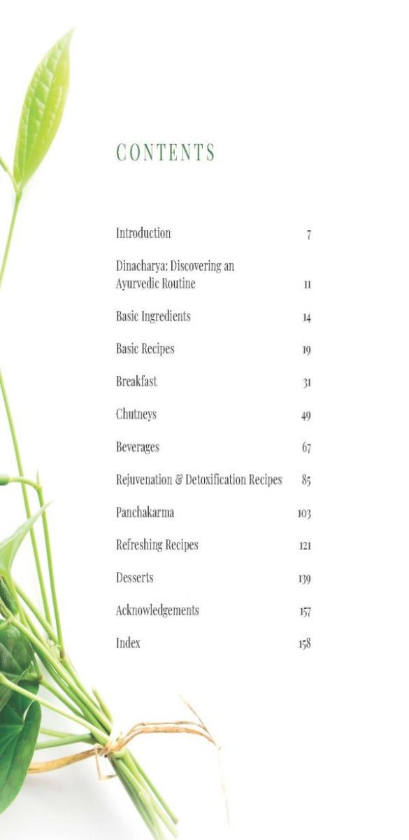 Nourishing Healing Ayurvedic Recipes Book - Written by Mrs. Gita Ramesh - Kairali Ayurvedic Products Private Limited