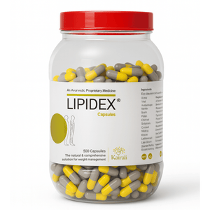 Safe & Effective Ayurvedic Weight Loss Capsules - Naturally Supports Fat Reduction - Lipidex Capsules - Kairali Ayurvedic Products Private Limited