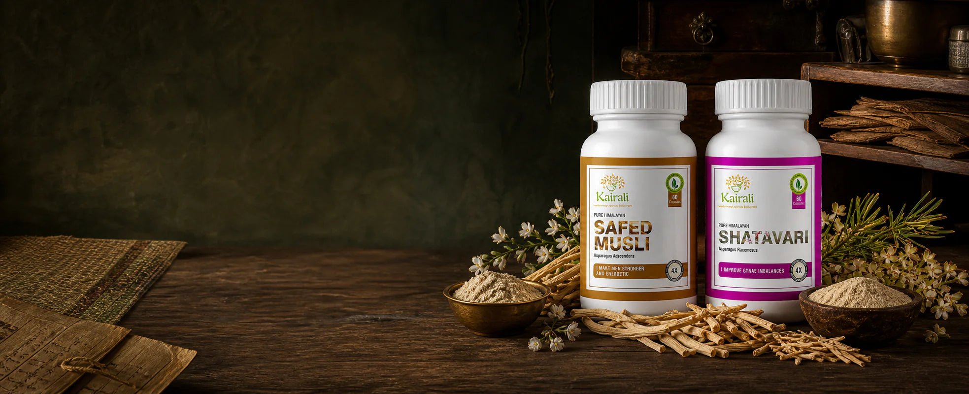 Shop Kairali Safed Musli and Shatavari capsules