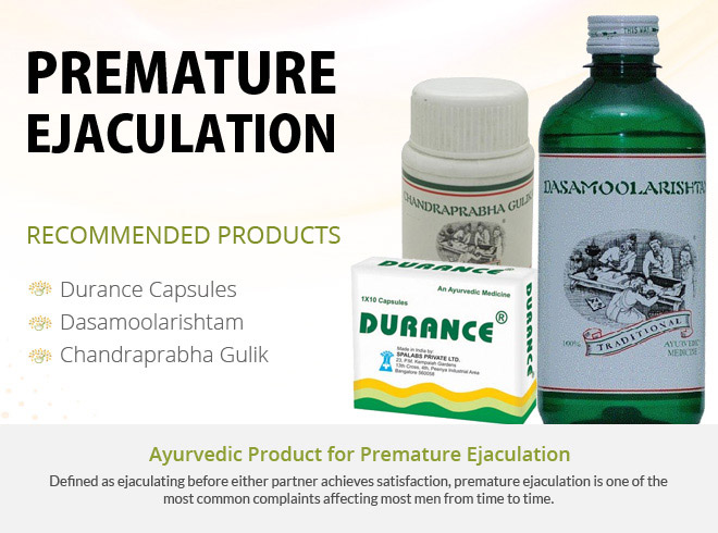 Ayurvedic Products for Premature Ejaculation