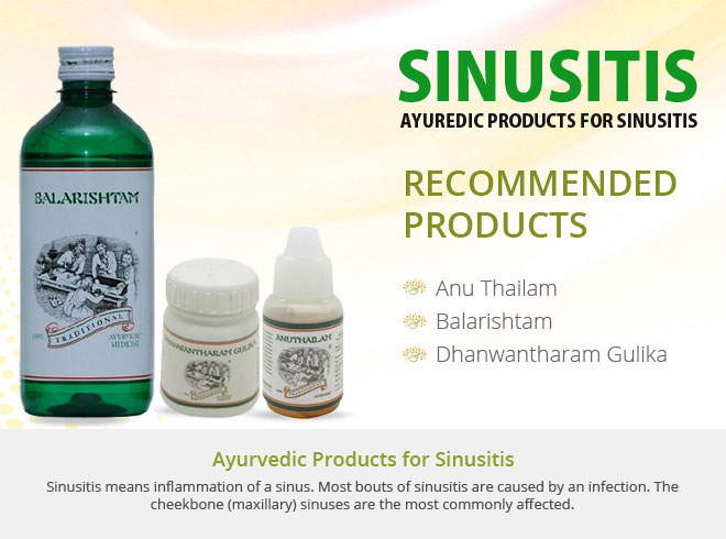 Ayurvedic Products for Sinusitis