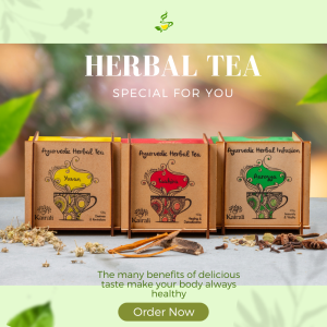 Ayurvedic Herbal Tea Combo Pack 